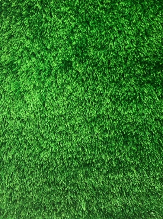 Thảm trang trí Xù trơn Green